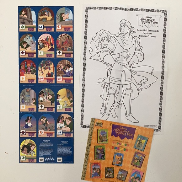Vintage Disney’s The Hunchback of Notre Dame Festival Fun Kit - Picture 6 of 16